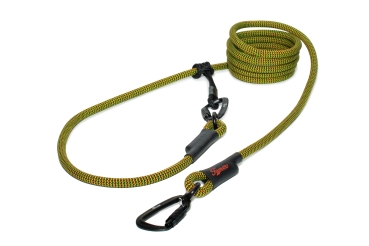 Preview: EASYLONG Hundeleine TWIST - L - 3,5m - grün-rot-schwarz